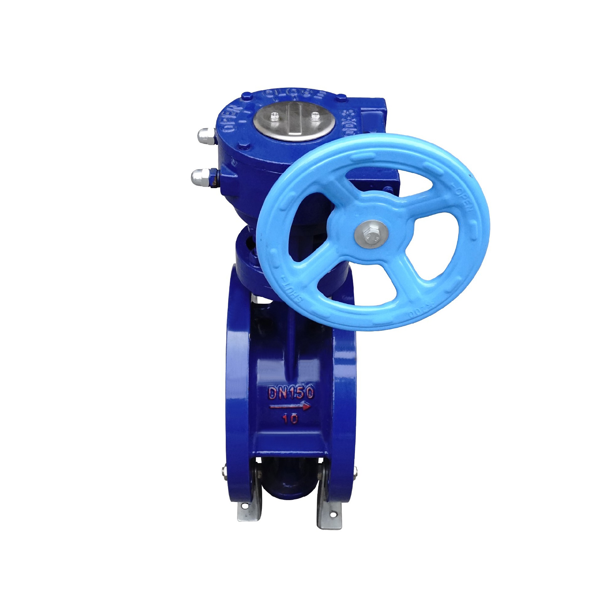 Cast Steel Flanged Butterfly Valve