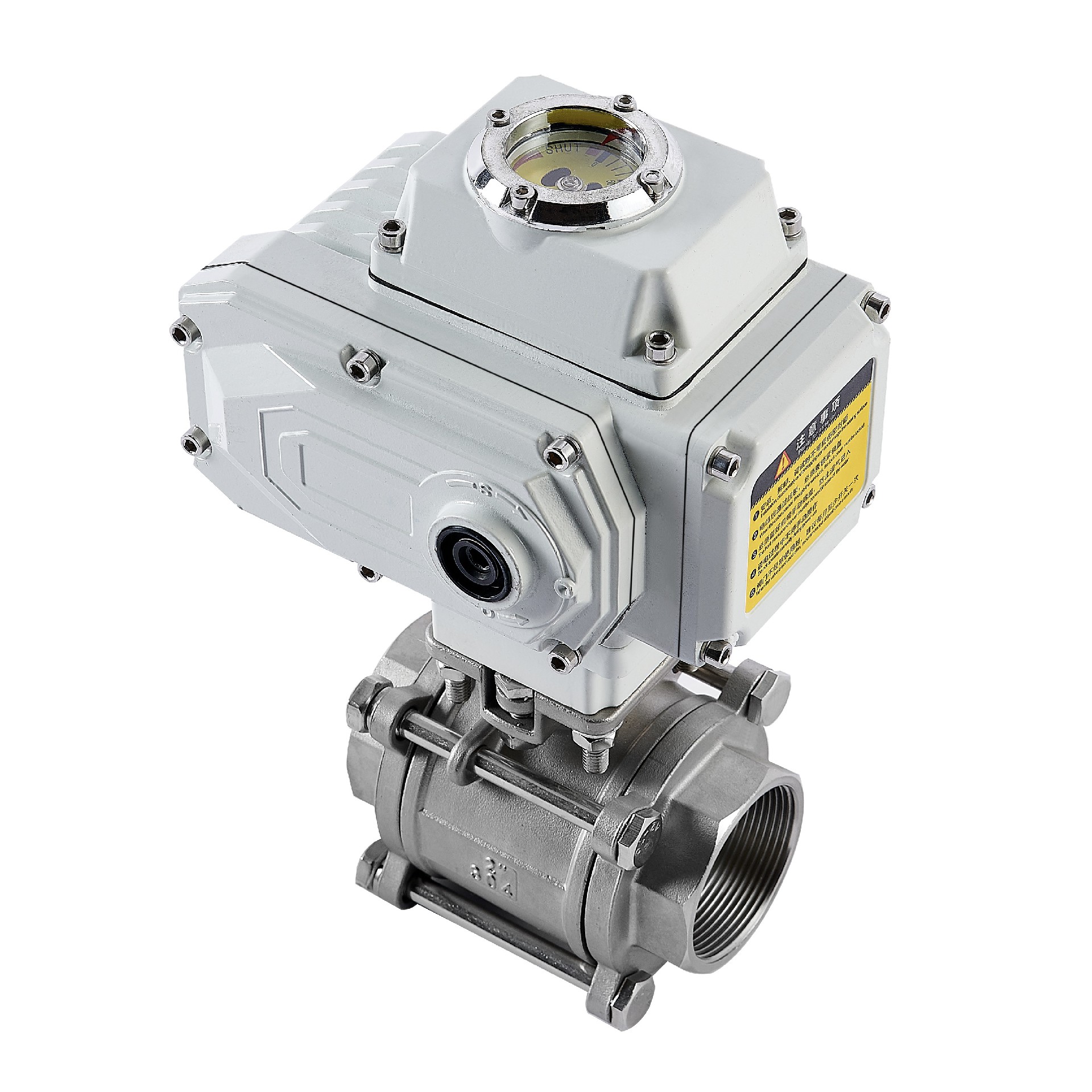Electric Threaded Ball Valve
